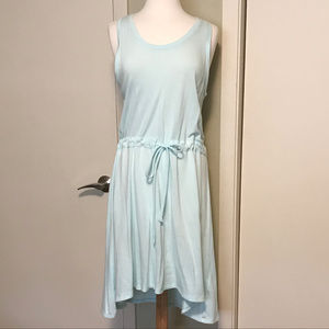 GAP french terry high-low sundress